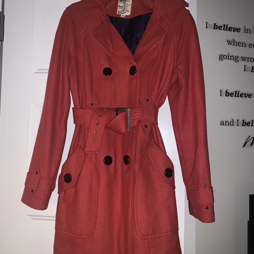 Tulle Pea coat